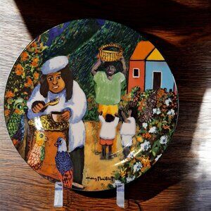 Guy Buffet Bistro Plate Crystal Cruises Jamaica Blue Mountain